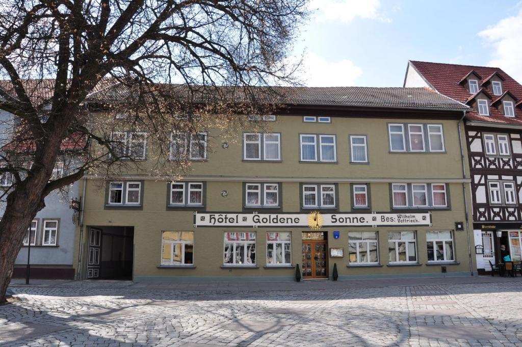 Hotel Goldene Sonne Arnstadt Extérieur photo